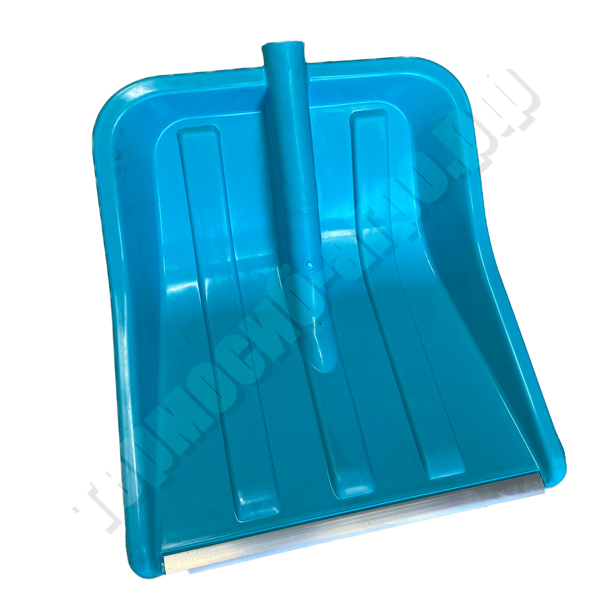 Лопата снег.уб.Фобос бирюз.алюм.пл.405*450 б/ч